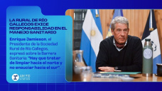 La Rural de Río Gallegos exige responsabilidad en el manejo sanitario
