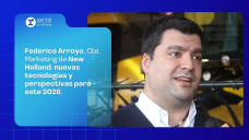 Federico Arroyo, Gte. Marketing de New Holland: nuevas tecnologías y perspectivas para este 2026.