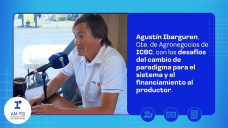 Agustín Ibarguren, Gte. Agronegocios ICBC, con los desafíos del cambio de paradigma para el sistema y el financiamiento al productor.
