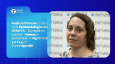 Andrea Marcos, Coord. Gral. Epidemiología del SENASA - Scrapie en ovinos: 