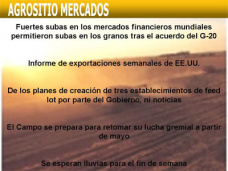 AM TV: Positivo- Se reactivaron las finanzas y los granos. Se esperan lluvias de variada intensidad para los próx. días