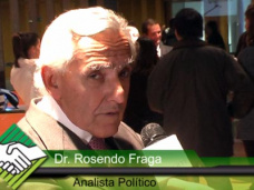 TV: ¿Quién ganará; Cristina, Alfonsín, Carrió o Binner?; analiza Rosendo Fraga desde Mundo Soja-Maíz 