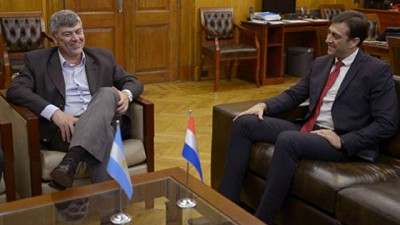 Buryaile se reunió con el viceministro de Ganadería de Paraguay