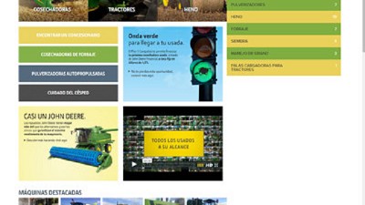 John Deere lanza MachineFinder, su buscador web de maquinaria usada