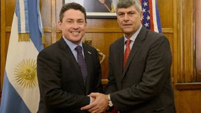 Lazos bilaterales: Buryaile recibió al embajador de Estados Unidos