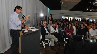 En Necochea, Sarquís aseguró que “el mundo está esperando nuestro trigo”