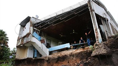 Santa Elena: un pueblo entrerriano que está al borde del derrumbe