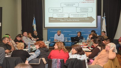 La Agricultura Familiar se reunió para promover una agricultura sustentable