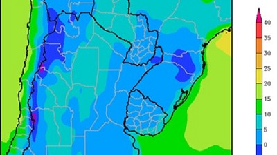 Clima: Marcado descenso térmico y lluvias escasas; por E. Sierra
