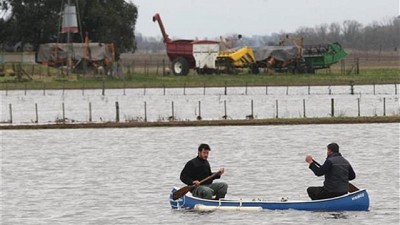 Inundaciones: afirman que en cuatro años se podrán recuperar dos millones de hectáreas productivas en la provincia de Buenos Aires