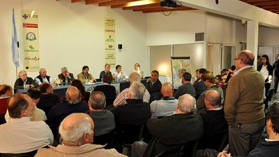 Sarquís y Silvosa recibieron a expertos holandeses por Plan Maestro del Salado