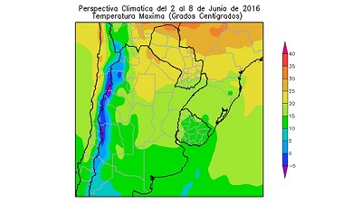 Informe climático semanal - por Ing. Agr. Eduardo Sierra