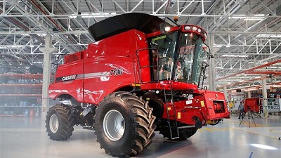 Nueva cosechadora de la marca Case