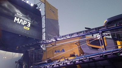 Pla presentó su nueva pulverizadora MAP III