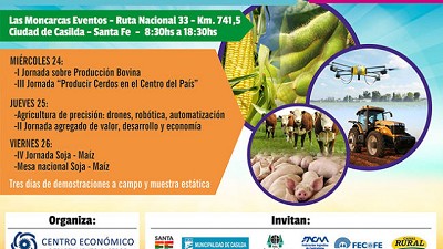 Jornadas de Capacitación Agropecuaria, Demostración a campo y muestra estática