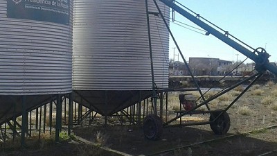 Comenzó la segunda etapa del banco de forrajes para productores porcineros de Jacobacci