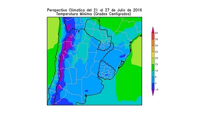 Informe climático semanal - por Ing. Agr. Eduardo Sierra