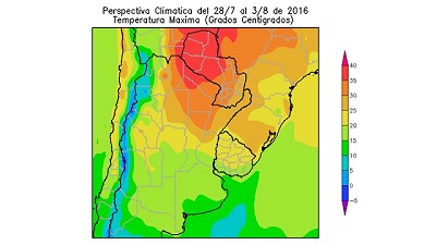 Informe climático semanal - por Ing. Agr. Eduardo Sierra