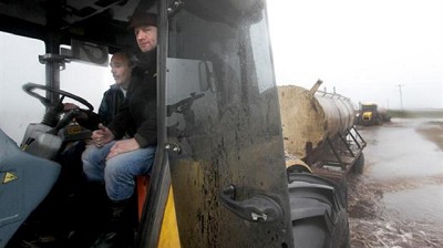 Inundaciones: hay casi 500 tambos paralizados