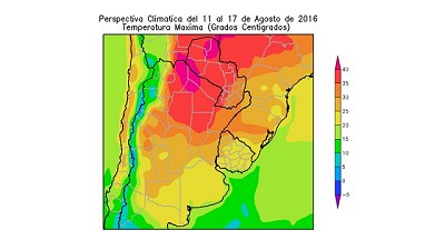 Informe climático semanal - por Ing. Agr. Eduardo Sierra
