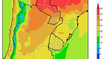 Clima: Ascenso térmico, seguido por lluvias escasas; por E. Sierra