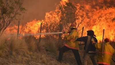 El incendio forestal en San Luis ya afectó más de 8500 hectáreas