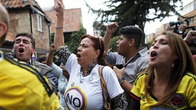 Colombia quedó en vilo tras el rechazo a los acuerdos de paz con las FARC