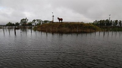 En General Villegas, ya son récord las lluvias de octubre