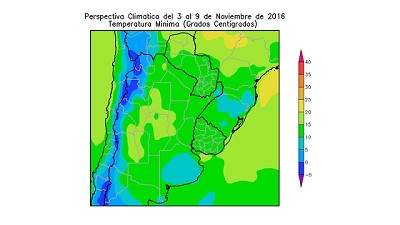 Informe climático semanal - por Ing. Agr. Eduardo Sierra