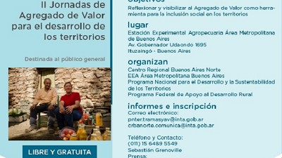 II Jornadas de Valor Agregado para el desarrollo de los Territorios