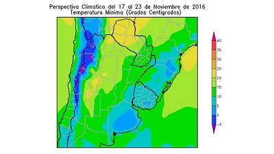 Informe climático semanal - por Ing. Agr. Eduardo Sierra