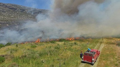 Radio: Incendios en Bs. As., algunos graves y otros solo focos menores; con V. Laino