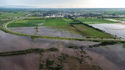 La tonelada de soja se acercó a USD 400 ante el avance de las inundaciones en Argentina