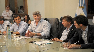 Intendentes pidieron a la Nación que interceda ante las provincias por un plan maestro hídrico
