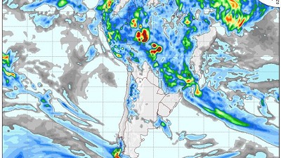Reporte de lluvias del 20 de enero