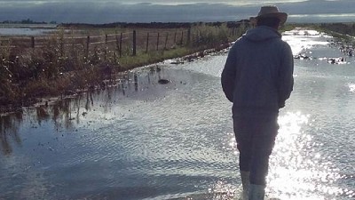 Productores inundados marcharán al Centro Cívico
