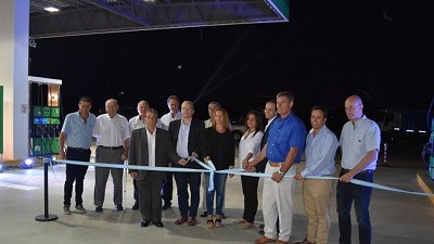 AFA inauguró una estación de servicios en Salto Grande