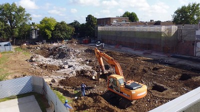 Avances en la construcción del nuevo laboratorio vegetal
