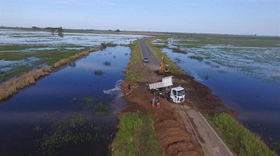 Fuertes lluvias vuelven a golpear a los productores, ahora en Entre Ríos