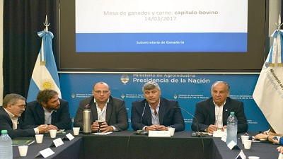 Buryaile ratificó el compromiso de trabajar para ordenar y transparentar la cadena bovina
