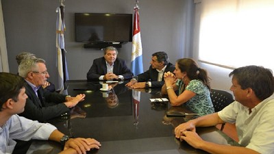 Forestación: el Gabinete Productivo se reunió con autoridad nacional