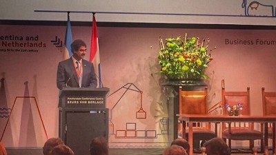 Holanda: El Ministro de Agroindustria bonaerense acordó trabajar en conjunto por financiamiento y prevención de inundaciones