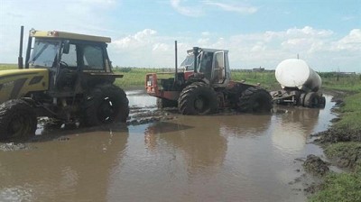 Bajo el agua: dramáticos testimonios de productores inundados en General Villegas
