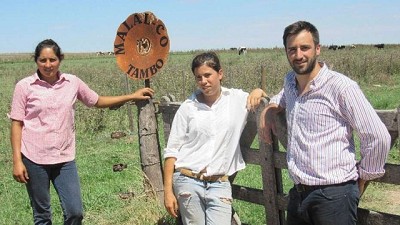 Jóvenes y apasionados que se la juegan por el tambo