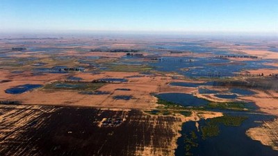 General Villegas se movilizará hoy a la ruta por la inundación