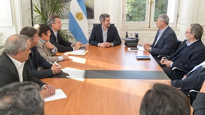 Los cuatro presidentes de la 