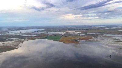 Por las inundaciones, confirman obras para General Villegas