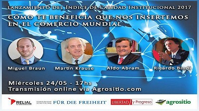 Videoconferencia EN VIVO Miérc. 23 - 17 hrs. - ¿Cómo te beneficia que nos insertemos en el mundo?