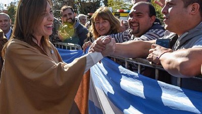 Con tono de campaña, Vidal anunció obras para prevenir inundaciones