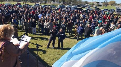 En el sur de Córdoba sufren una grave inundación y piden obras